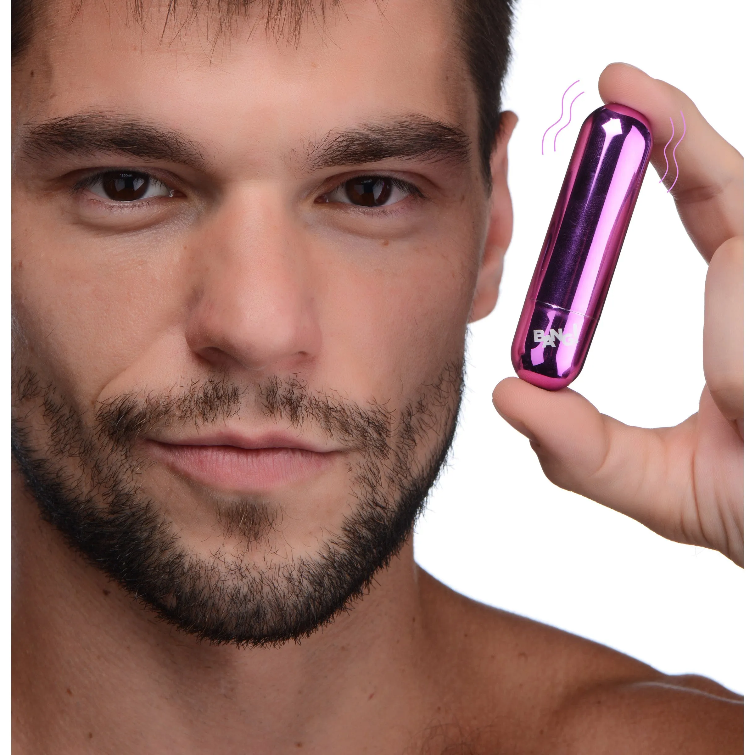 10X Rechargeable Vibrating Metallic Bullet - Purple