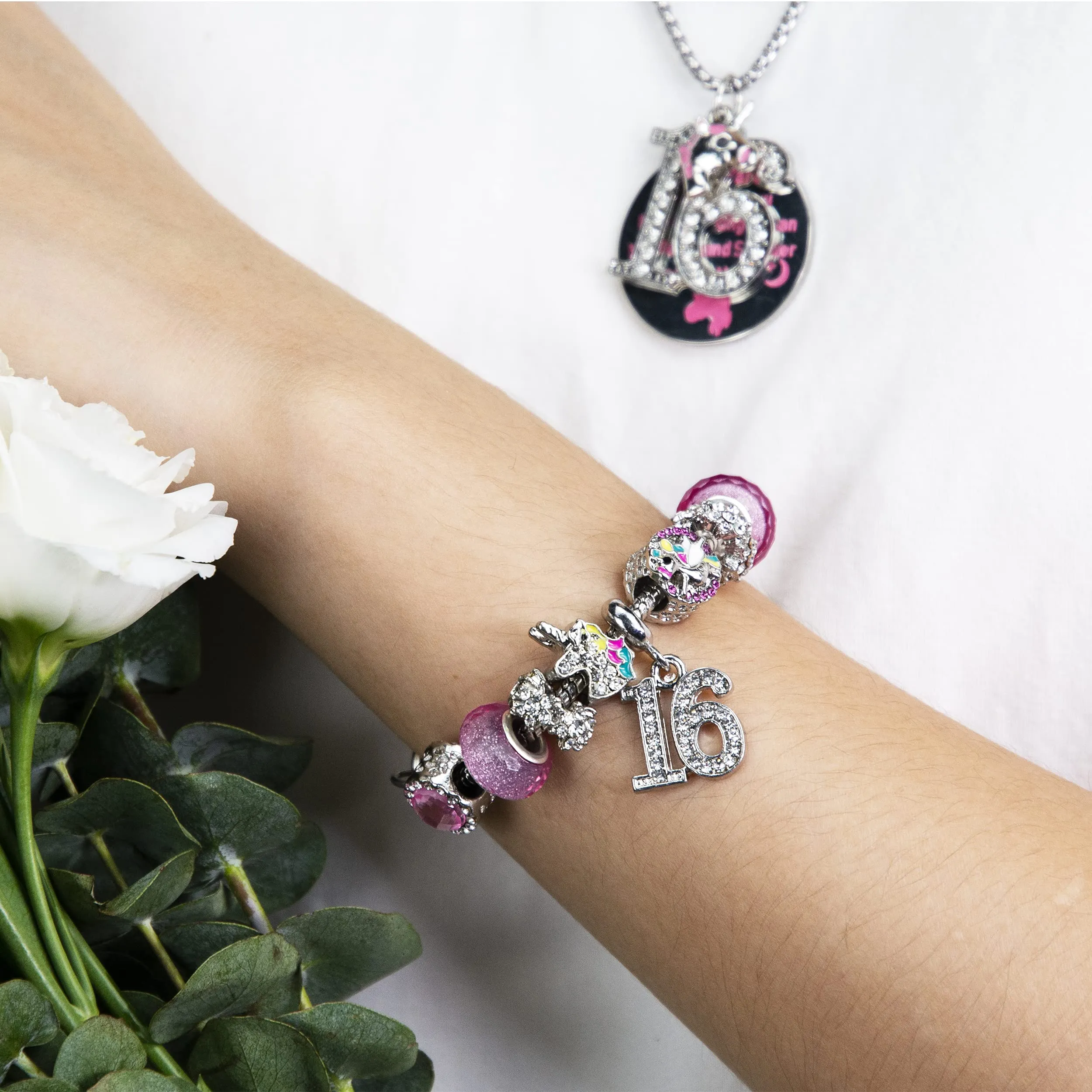 16th Birthday,Sweet 16 Gifts for Girls,16th Birthday Gifts for Girls,16th Birthday Charm