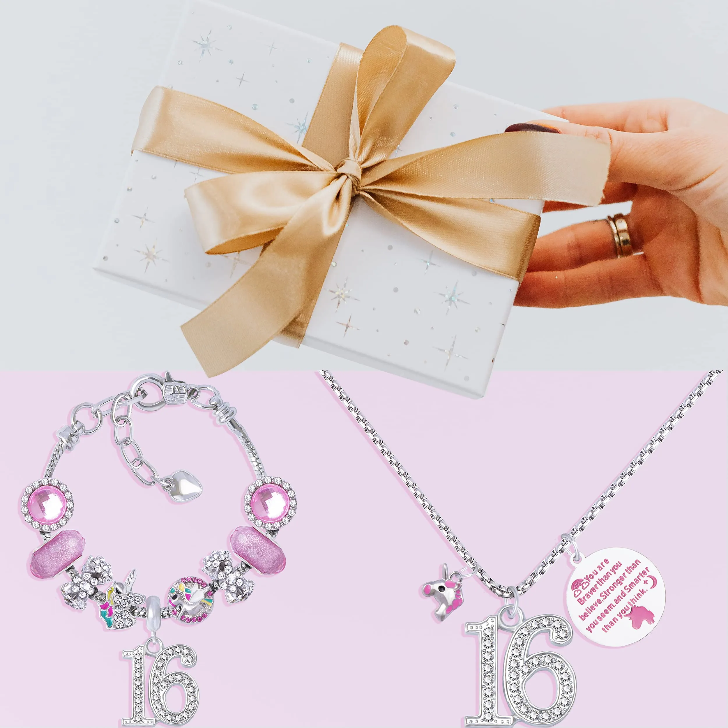 16th Birthday,Sweet 16 Gifts for Girls,16th Birthday Gifts for Girls,16th Birthday Charm