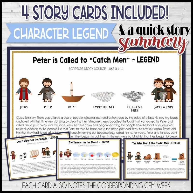 2023 CFM Story Board Kit 2 {NEW Testament} PRINTABLE