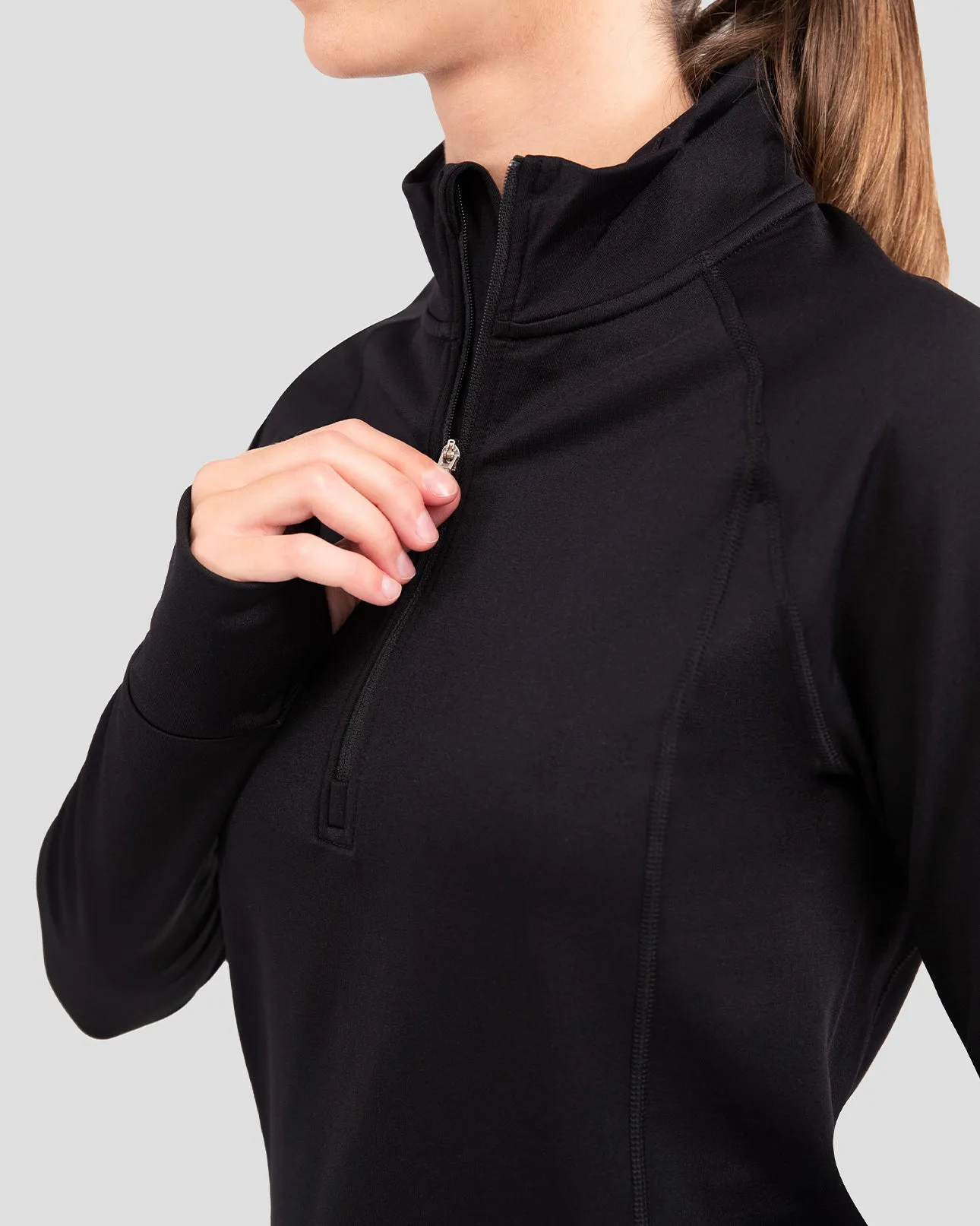 3.0 Women's Below-Zero Heavyweight Performance Half-Zip Thermal Top