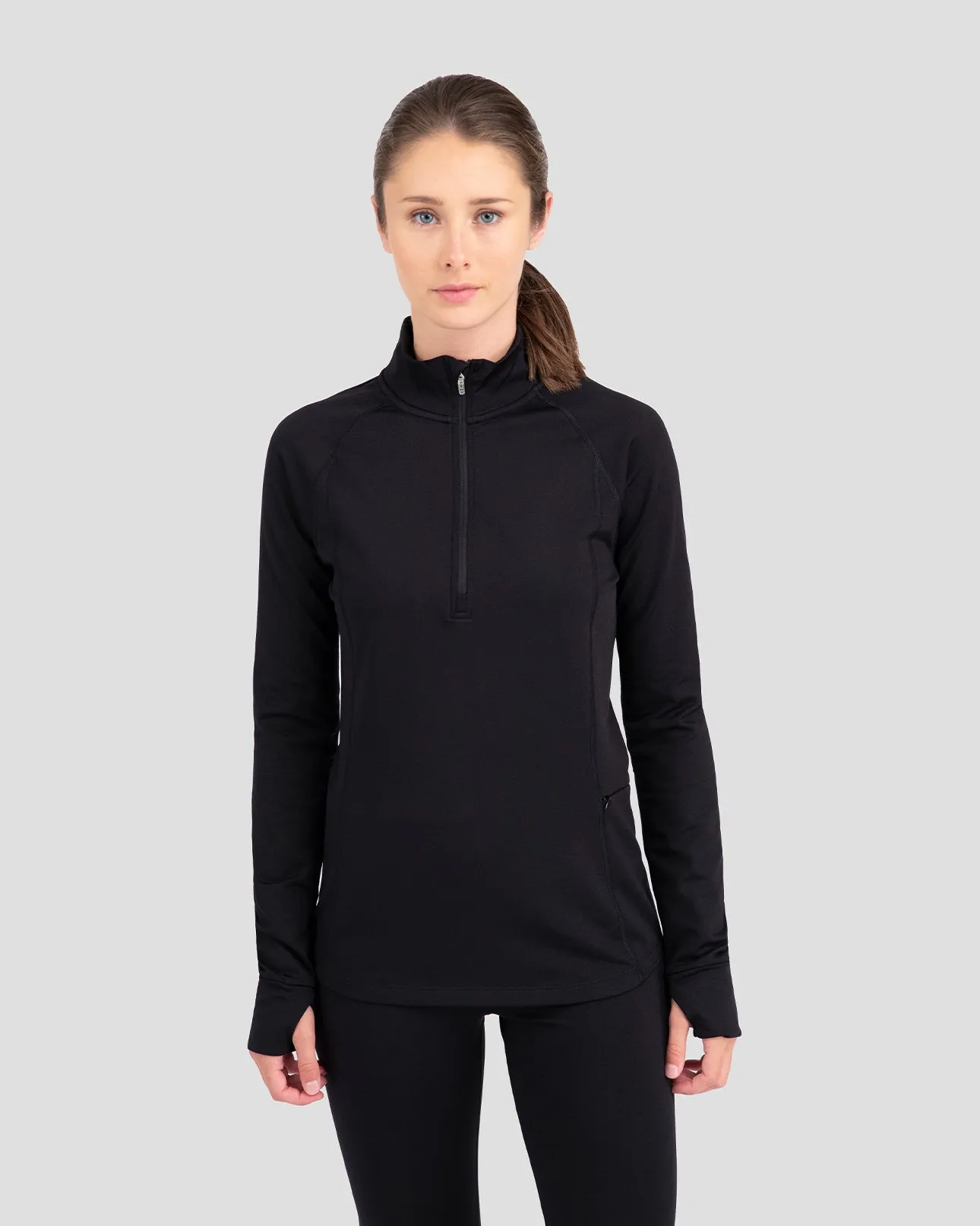 3.0 Women's Below-Zero Heavyweight Performance Half-Zip Thermal Top