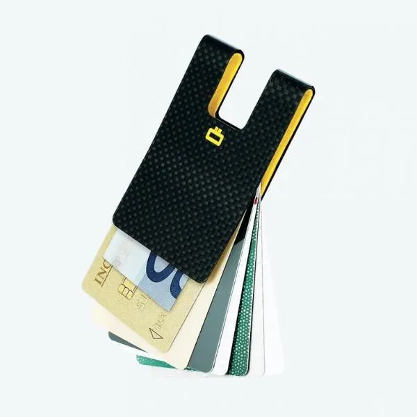 3C CARBON CARD CLIP Genuine Carbon Fiber