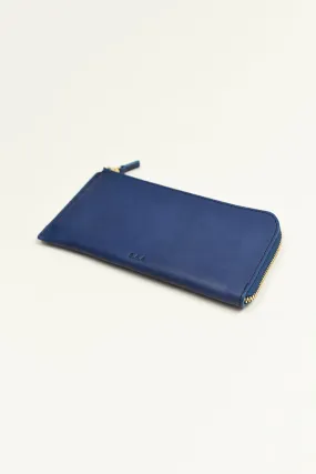 8.6.4 Zip Wallet Long - Peacock Blue