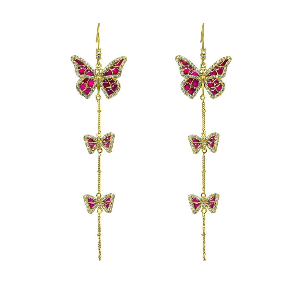 92.5 Silver Titli Earrings