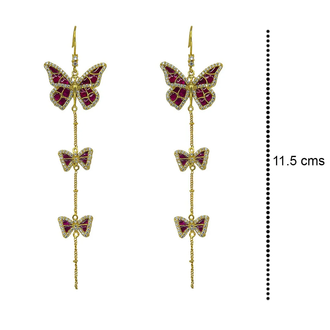 92.5 Silver Titli Earrings