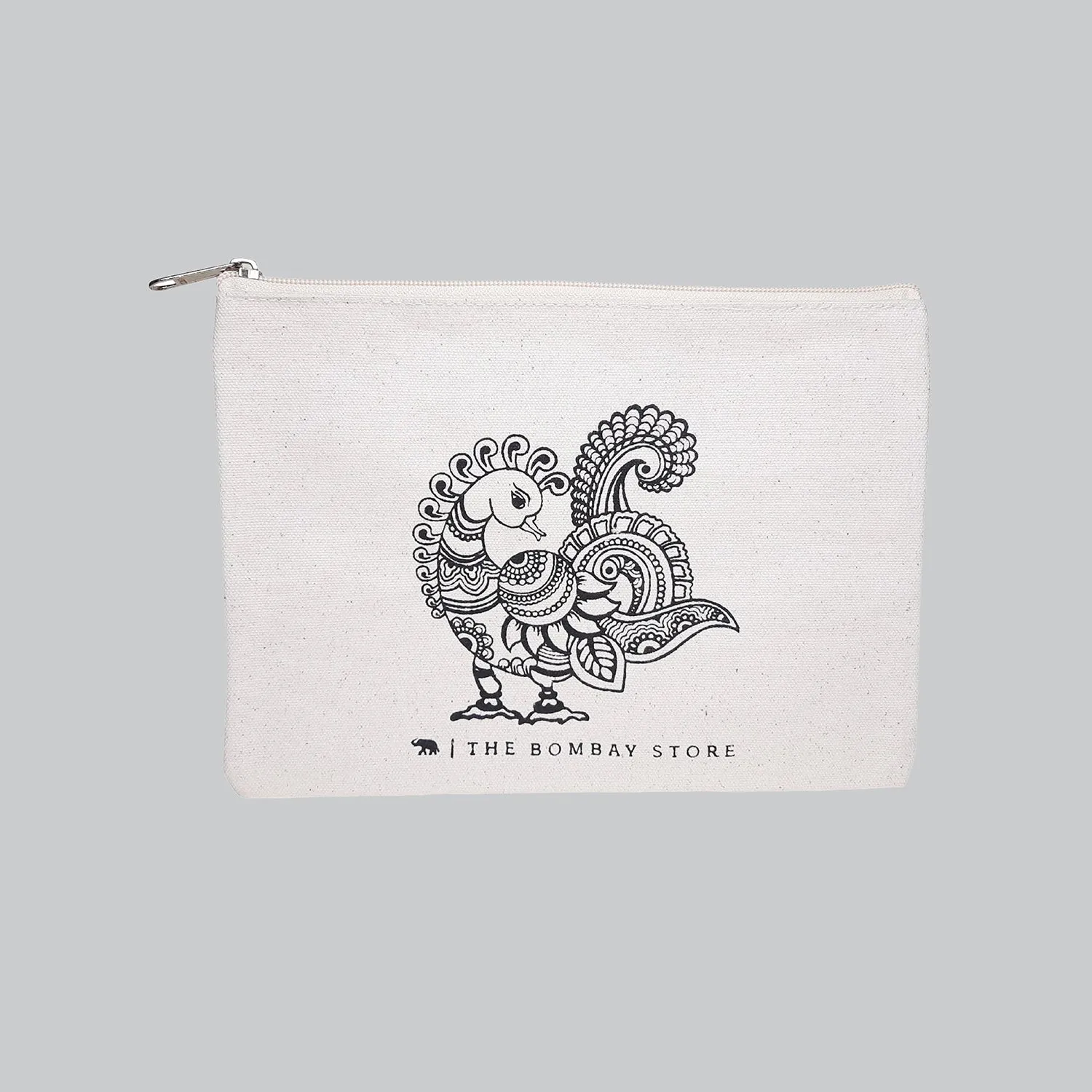 Annam Printed Cotton Pouch