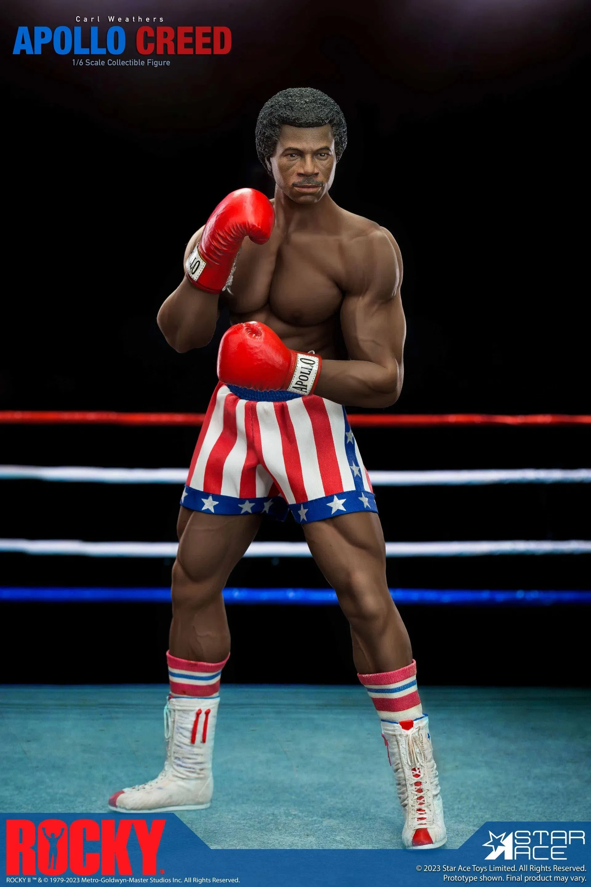 Apollo Creed: Rocky: Deluxe Edition Figure