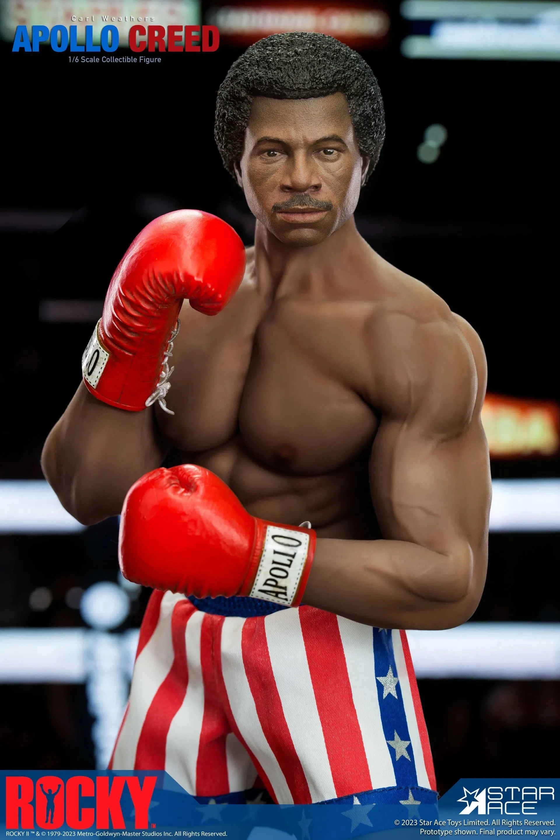 Apollo Creed: Rocky: Deluxe Edition Figure