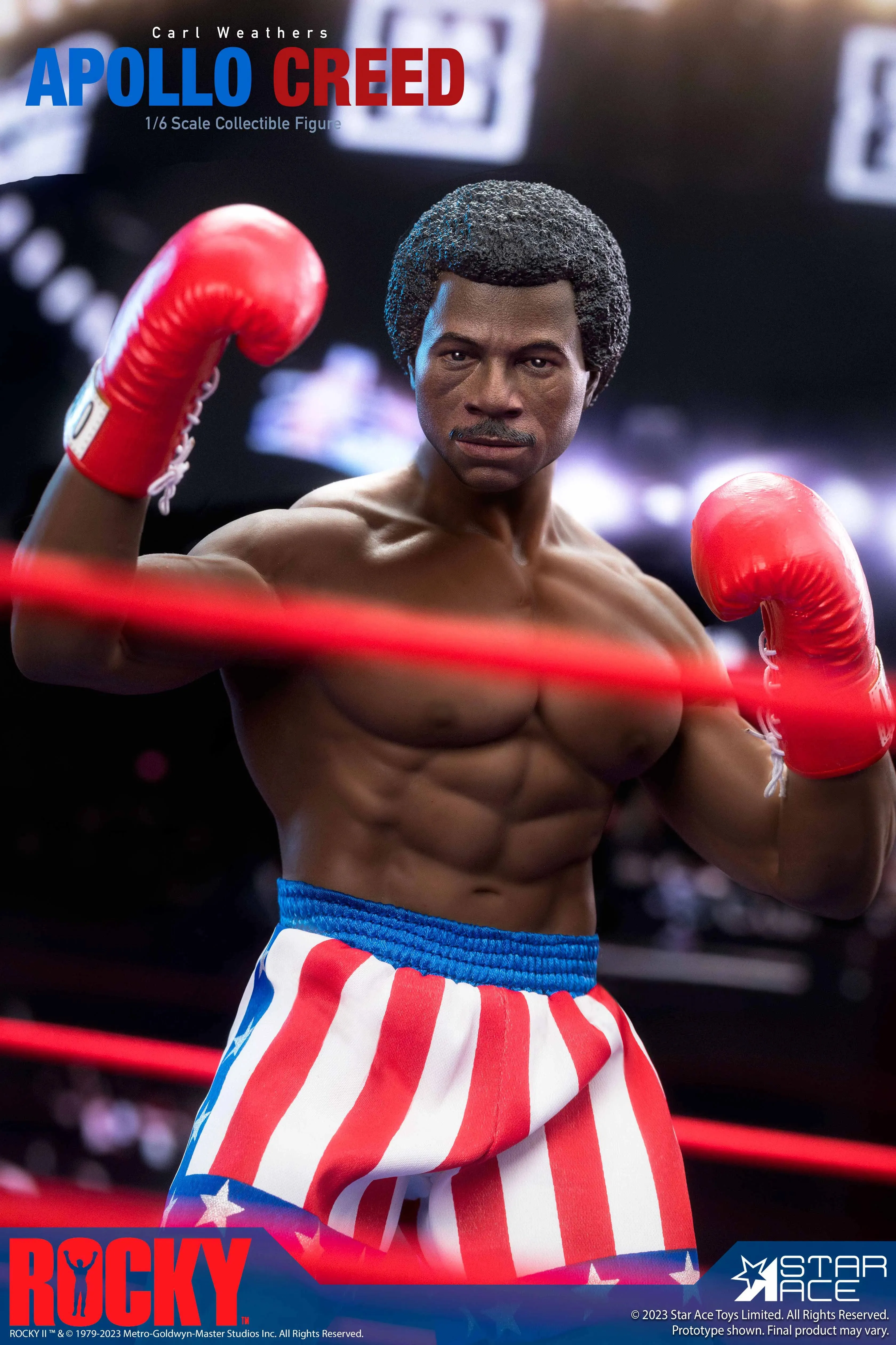 Apollo Creed: Rocky: Deluxe Edition Figure