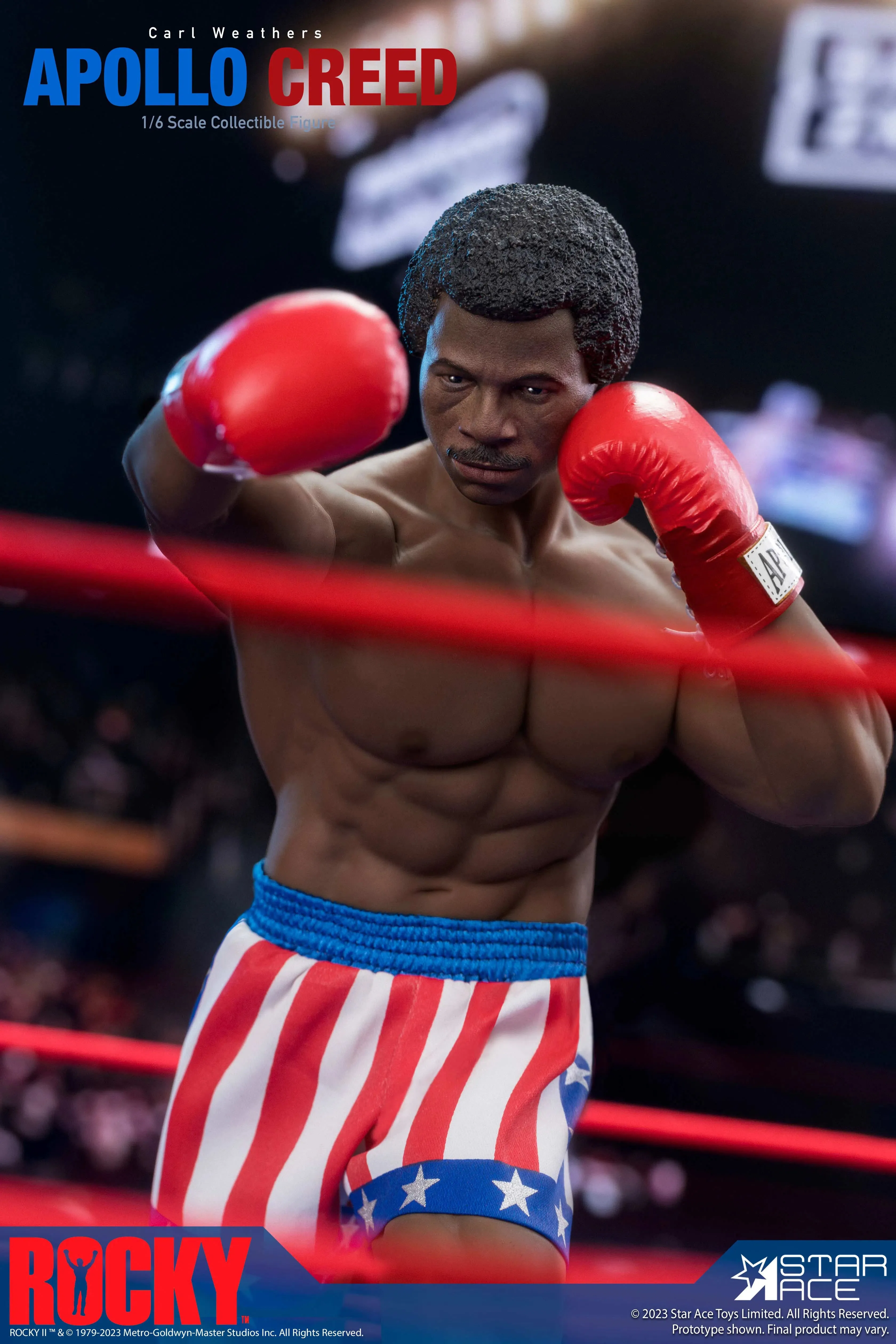 Apollo Creed: Rocky: Deluxe Edition Figure