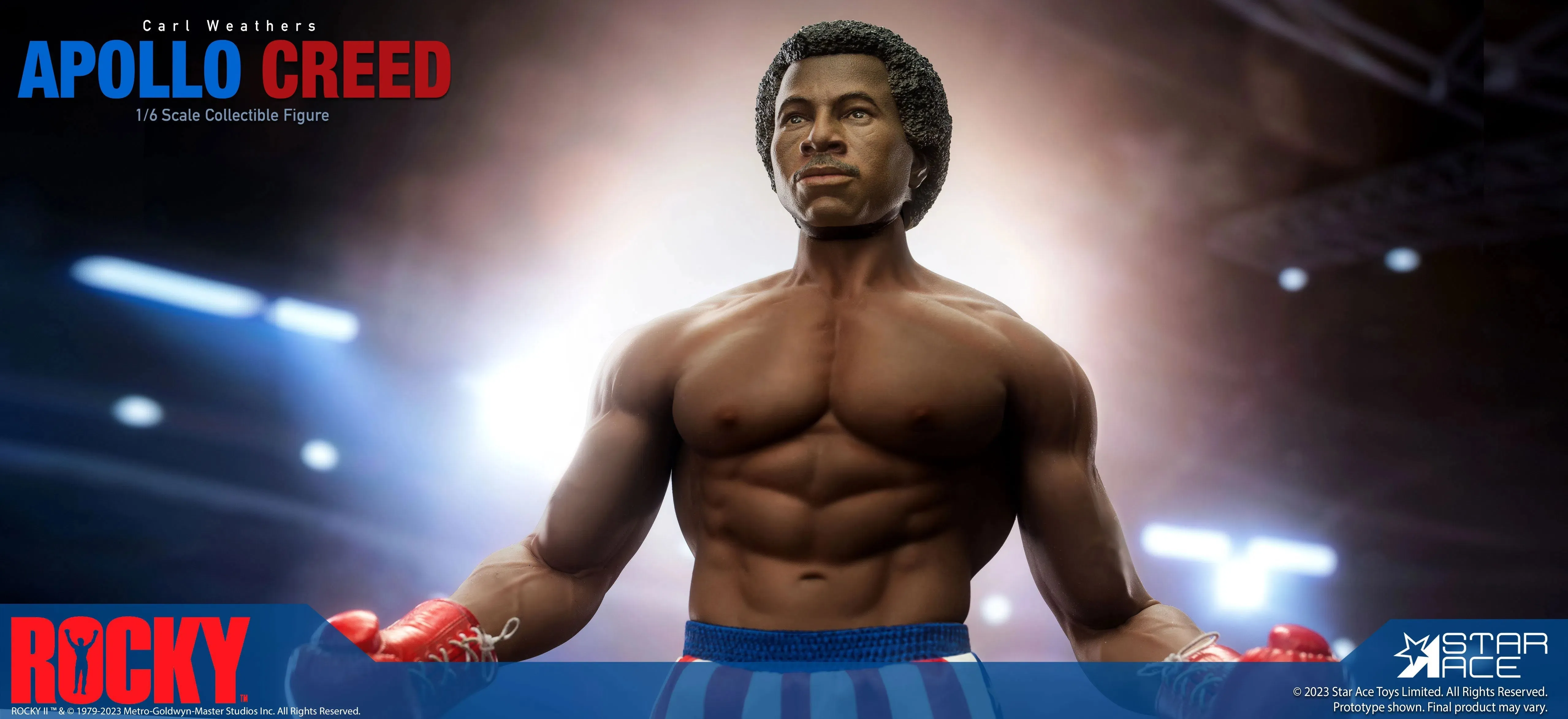 Apollo Creed: Rocky: Deluxe Edition Figure