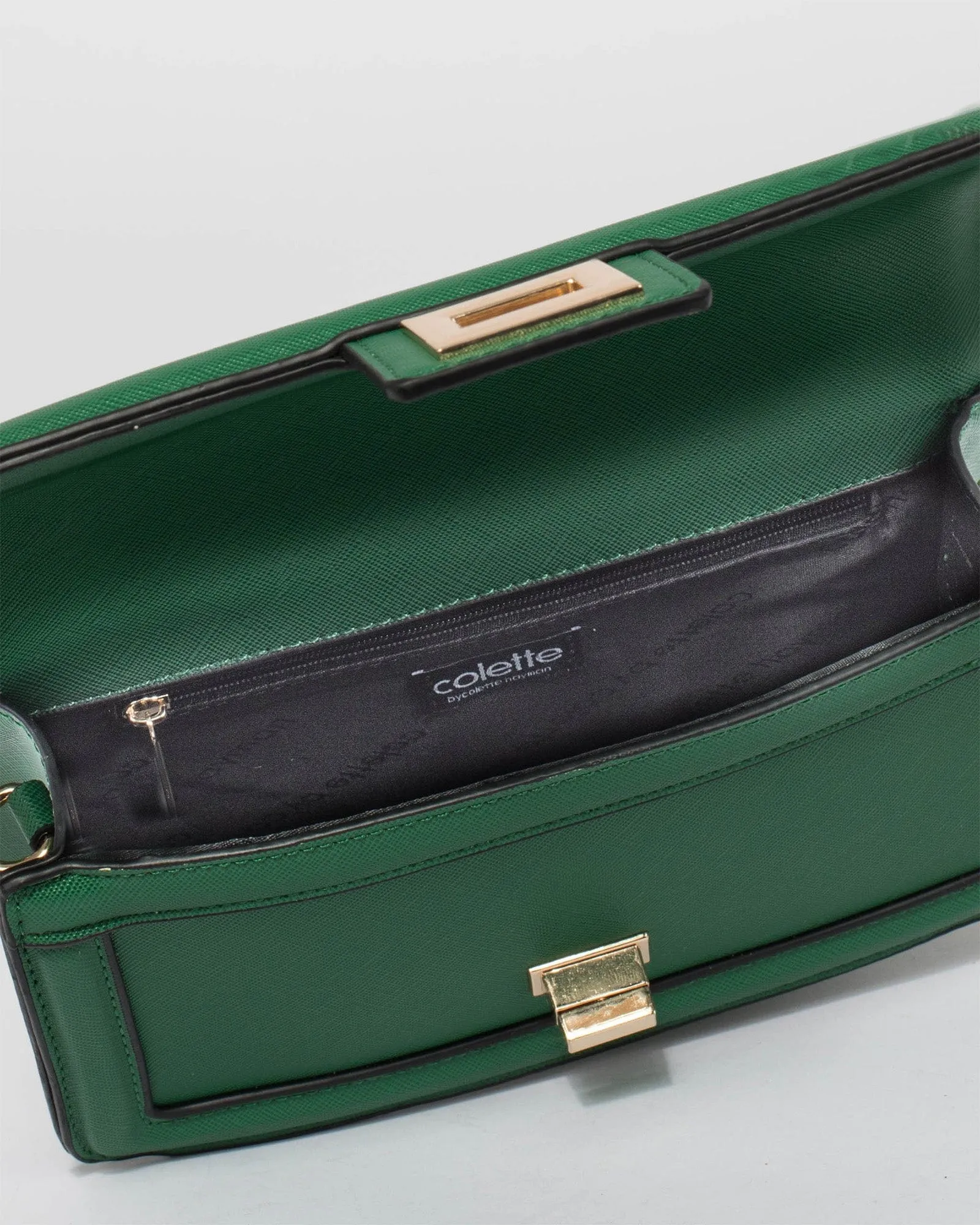 Ari Lock Green Crossbody Bag