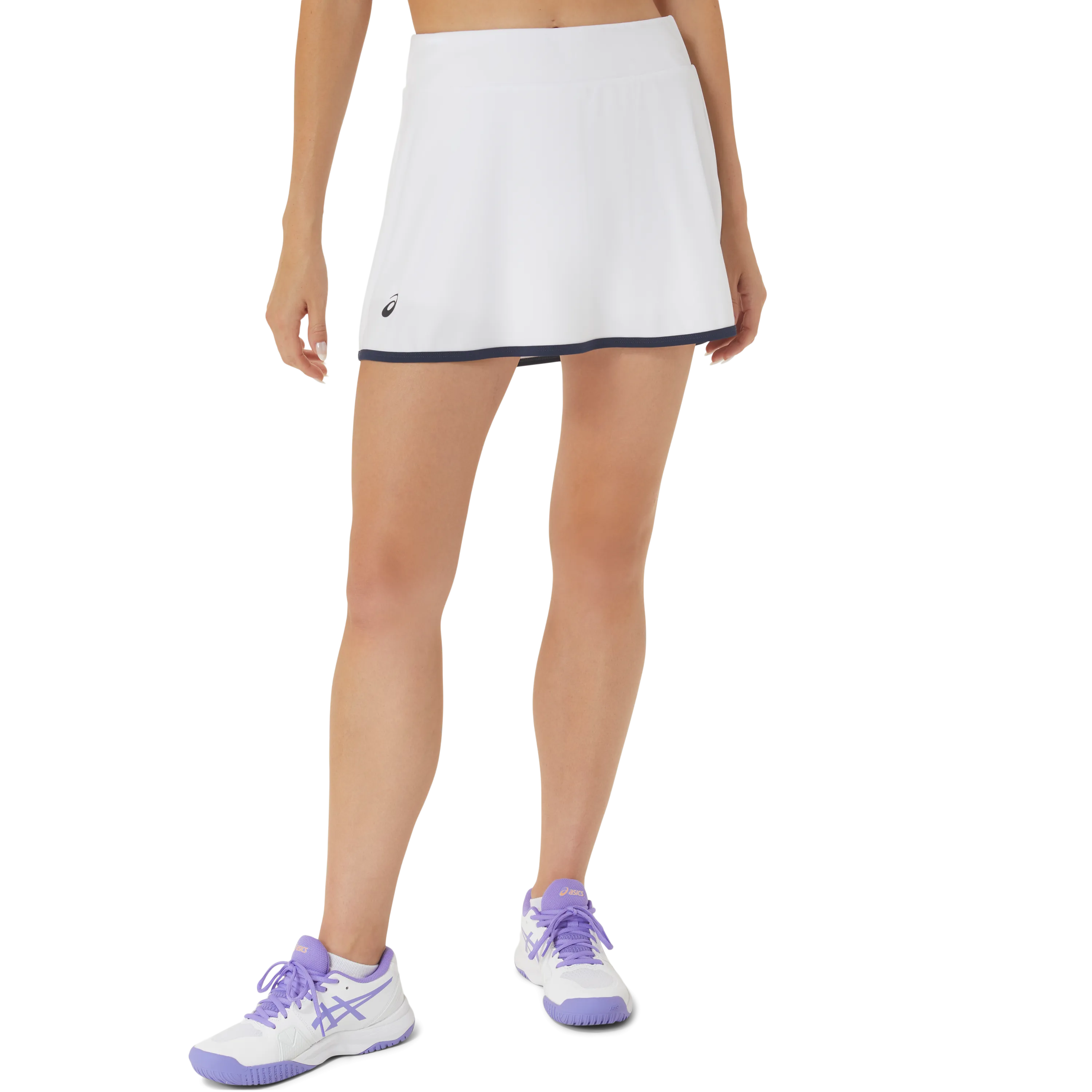 Asics Women Court Skort (Piping) Brilliant White