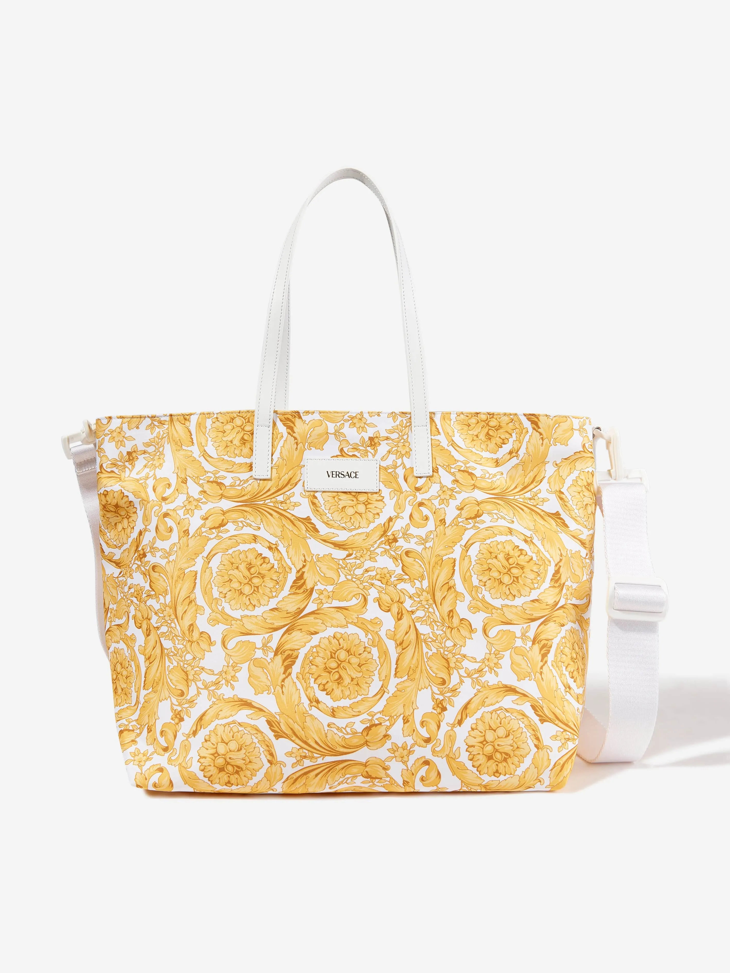 Baby Barocco Tote Changing Bag in Gold