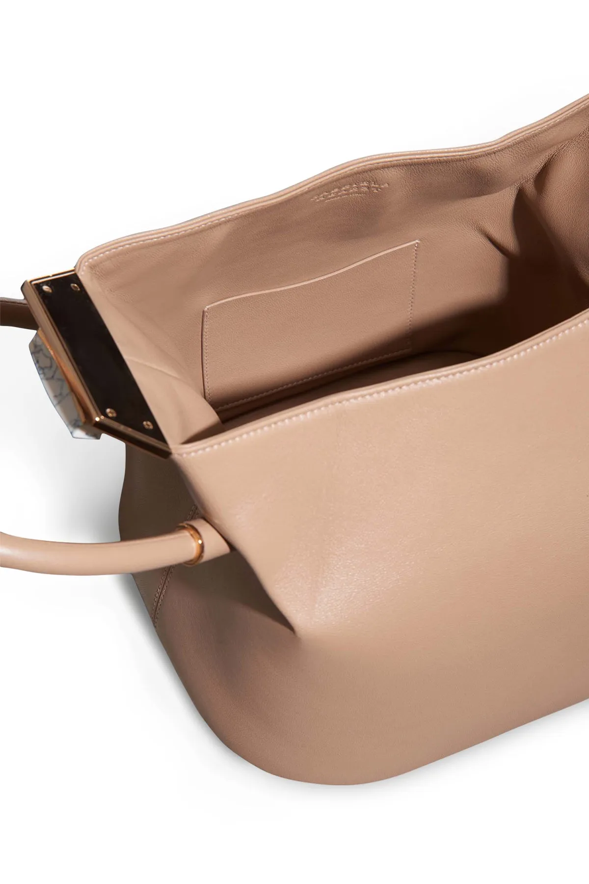 Baez Bag in Nude Nappa Leather