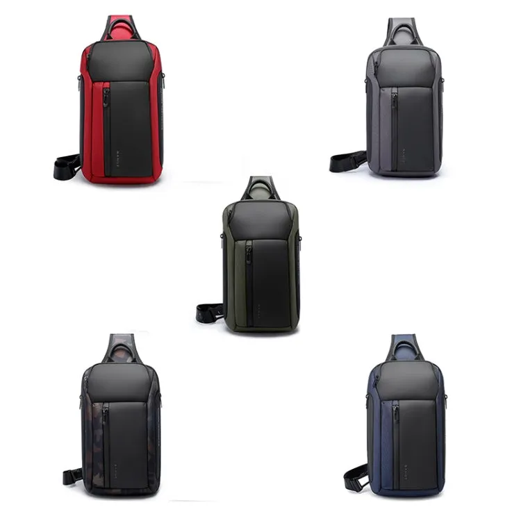 BANGE BG-7566 Oxford Fashion Waterproof Shoulder Chest Bag(Red)