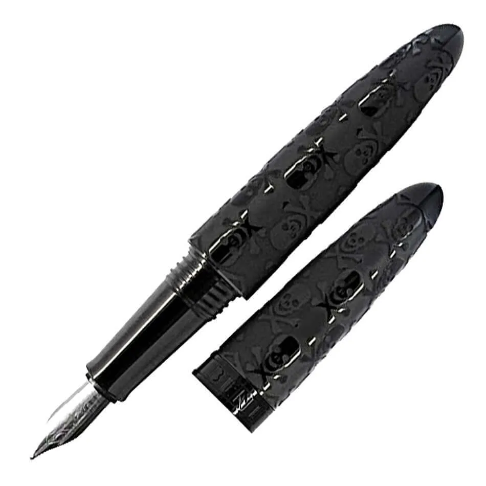 Benu Minima Fountain Pen Classic Black Skull