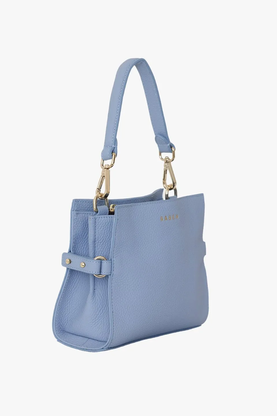 Birdie Hydrangea Leather Crossbody Bag