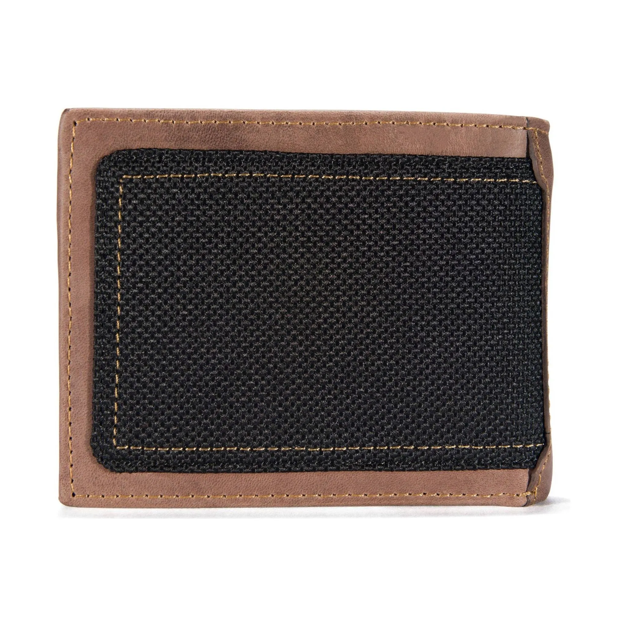 Carhartt Mens Detroit Leather Passcase Wallet - Brown Durable, Stylish Accessory