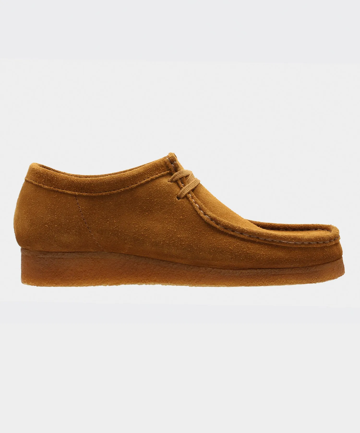 Clarks Wallabee in Cola Suede