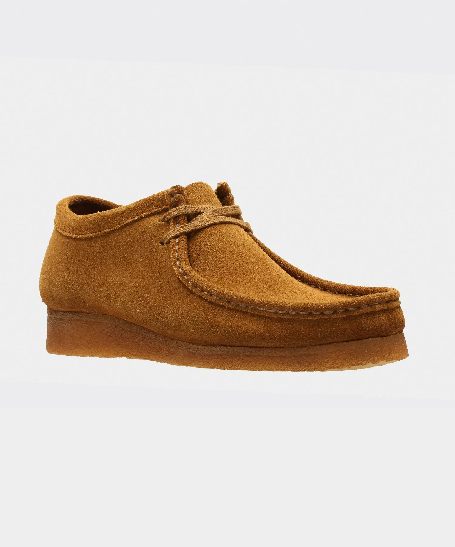 Clarks Wallabee in Cola Suede