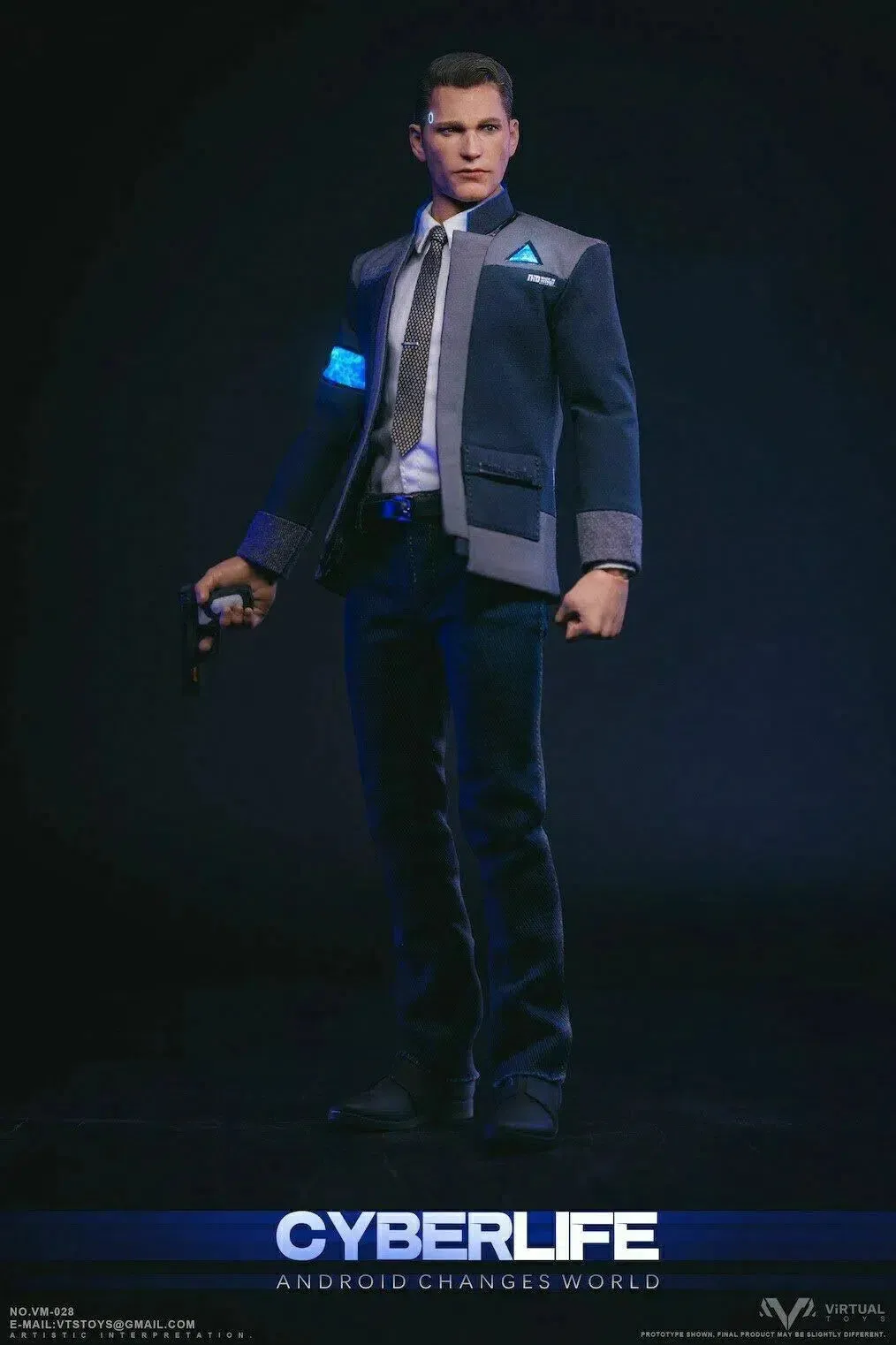 Connor: RK800: Detroit Become Human: Cyberlife: VM028: VTS Toys