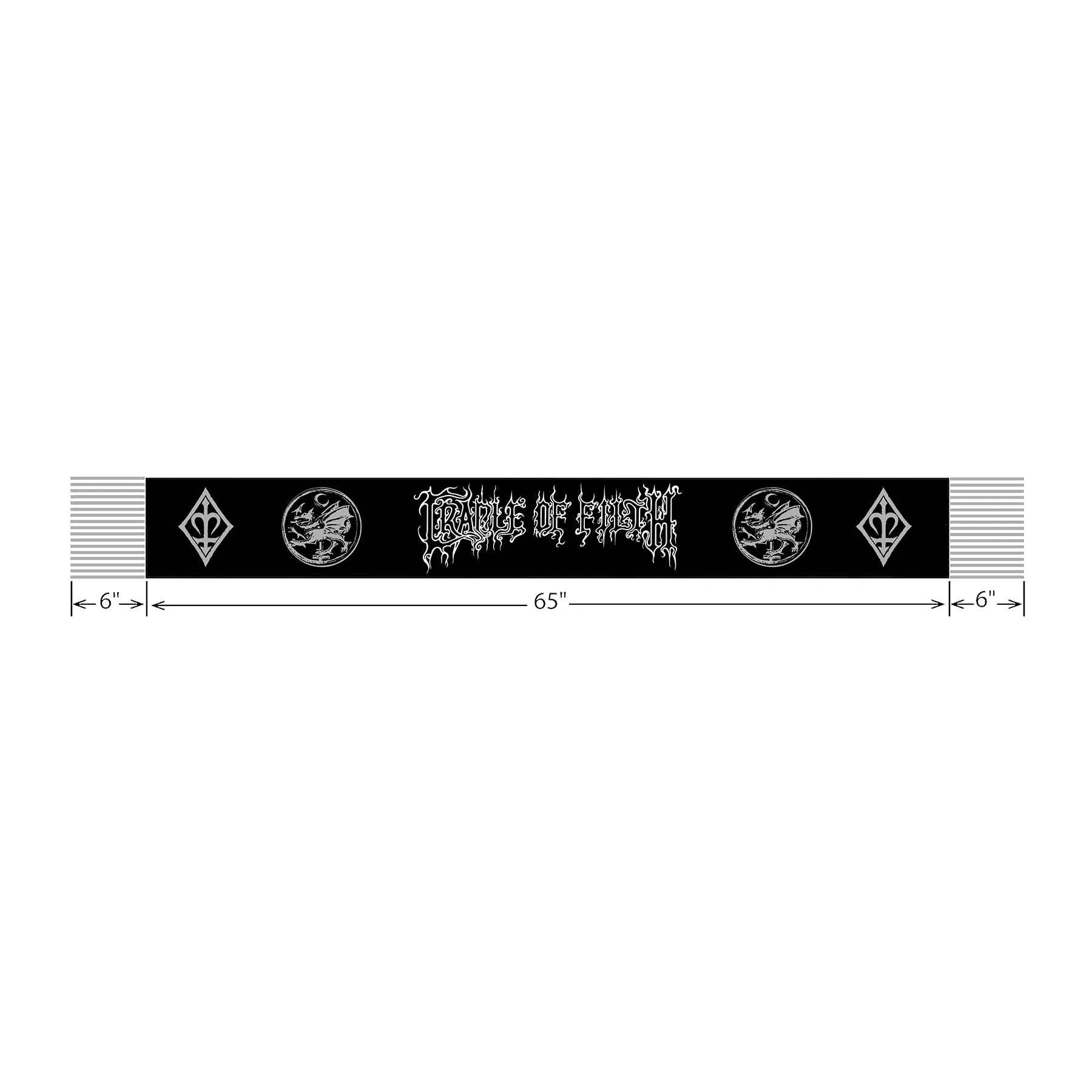 Cradle Of Filth - Logo Scarf