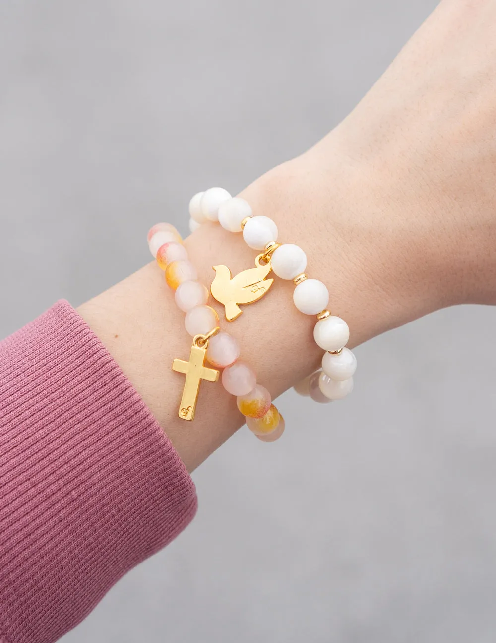 Cross Charm Bracelet