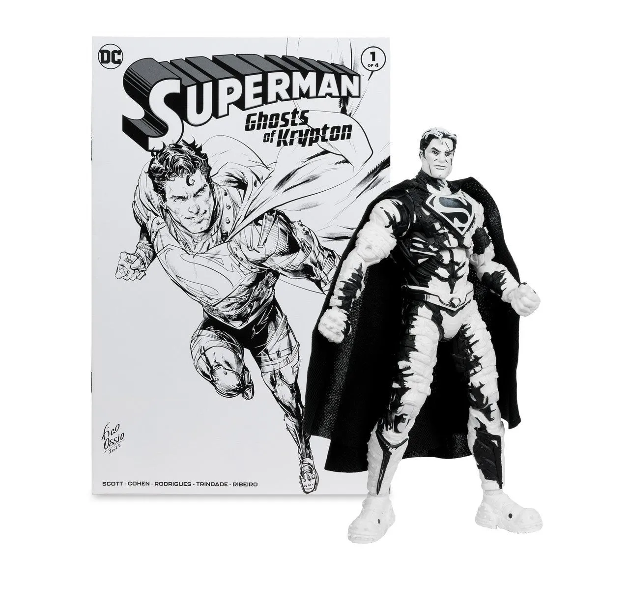 DC Multiverse Exclusive Gold Label Superman Comics Sketch Edition (Page Punchers: Ghost of Krypton)