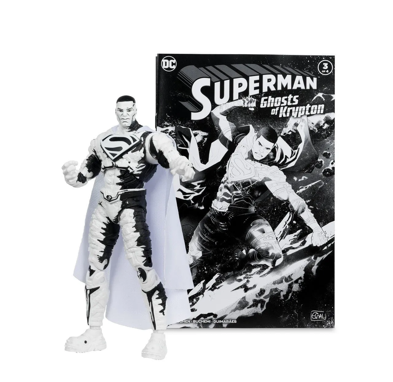 DC Multiverse Exclusive Gold Label Superman Comics Sketch Edition (Page Punchers: Ghost of Krypton)