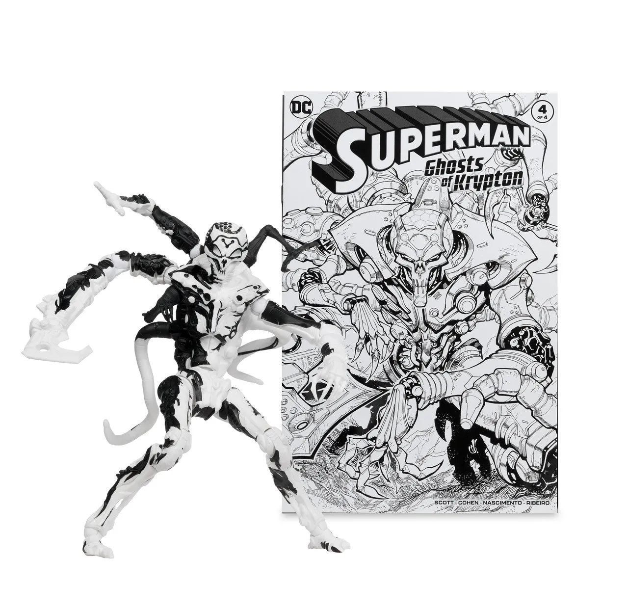 DC Multiverse Exclusive Gold Label Superman Comics Sketch Edition (Page Punchers: Ghost of Krypton)