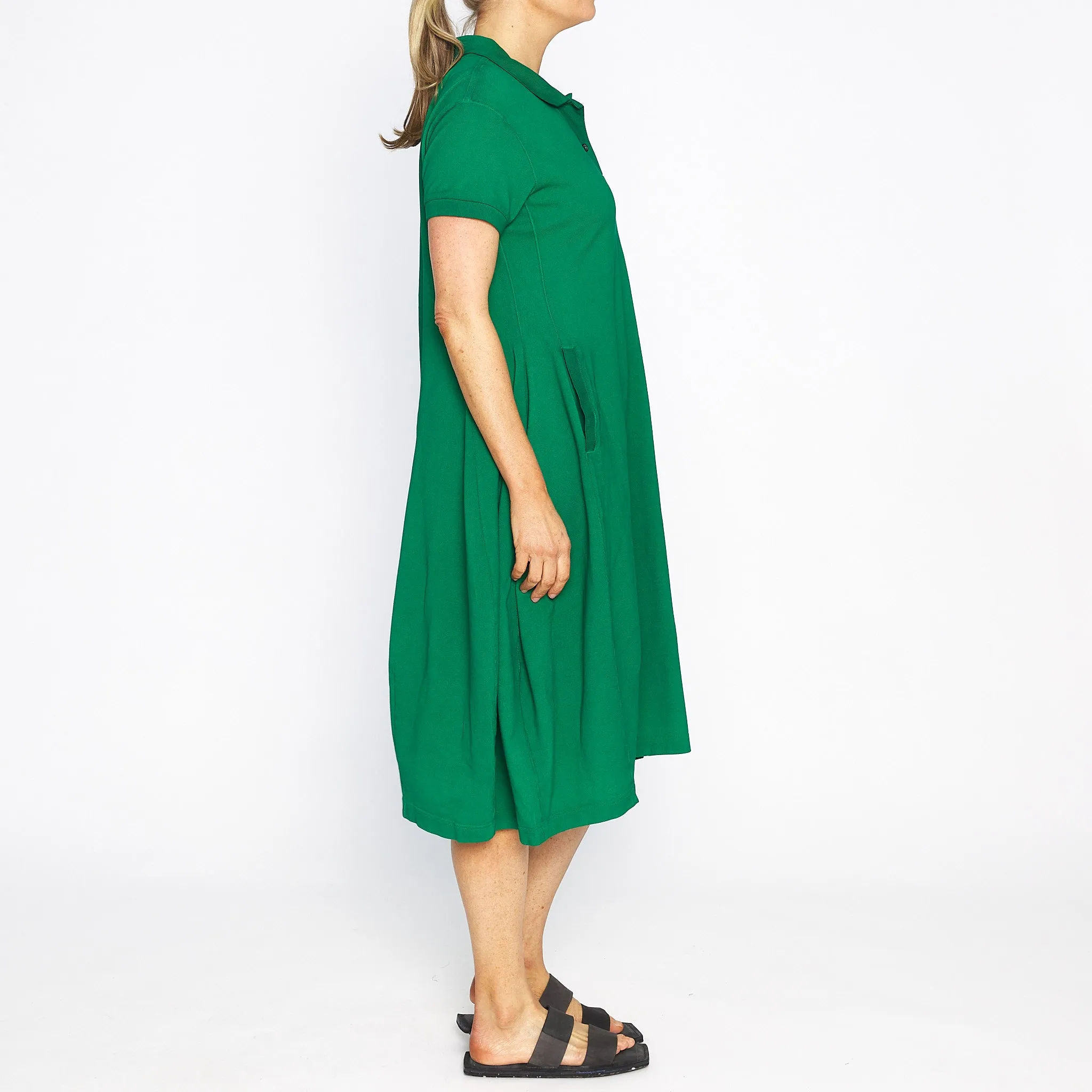 DIP-2430901 S/S Tulip Dress Green