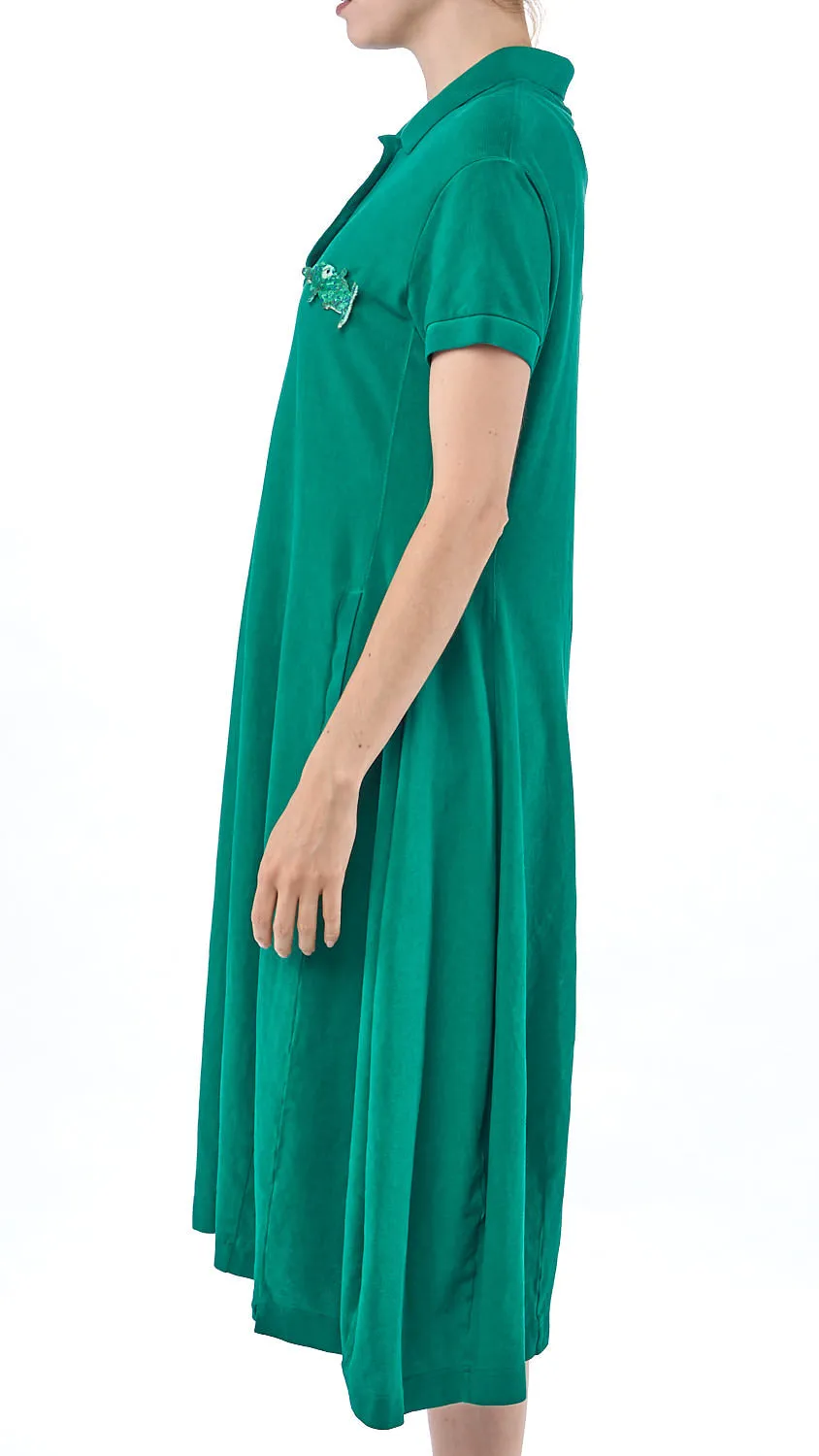 DIP-2430901 S/S Tulip Dress Green