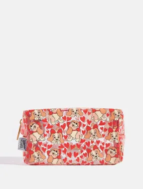 Disney Lady Heart Makeup Bag