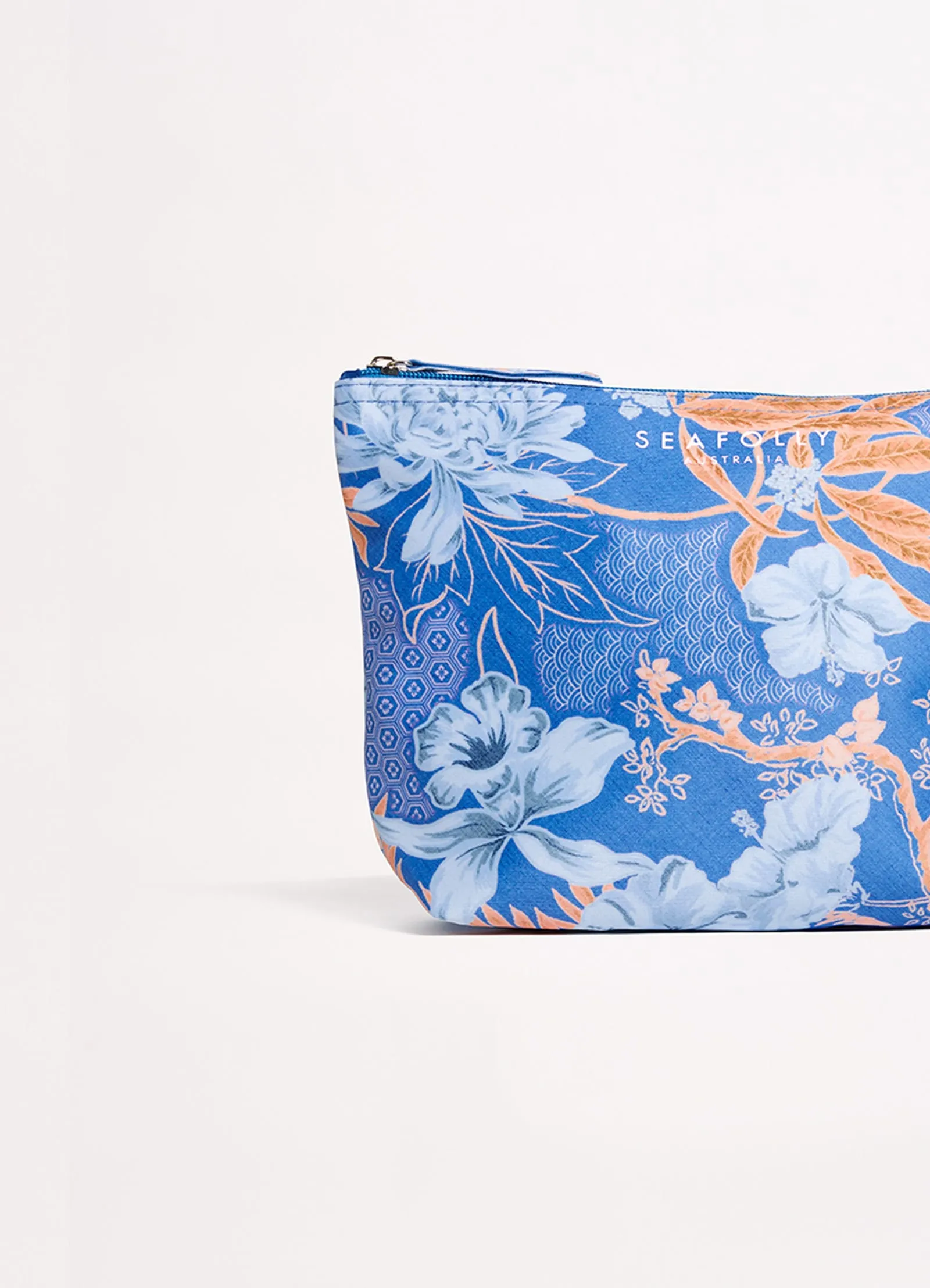 Eden Zip Pouch - Azure