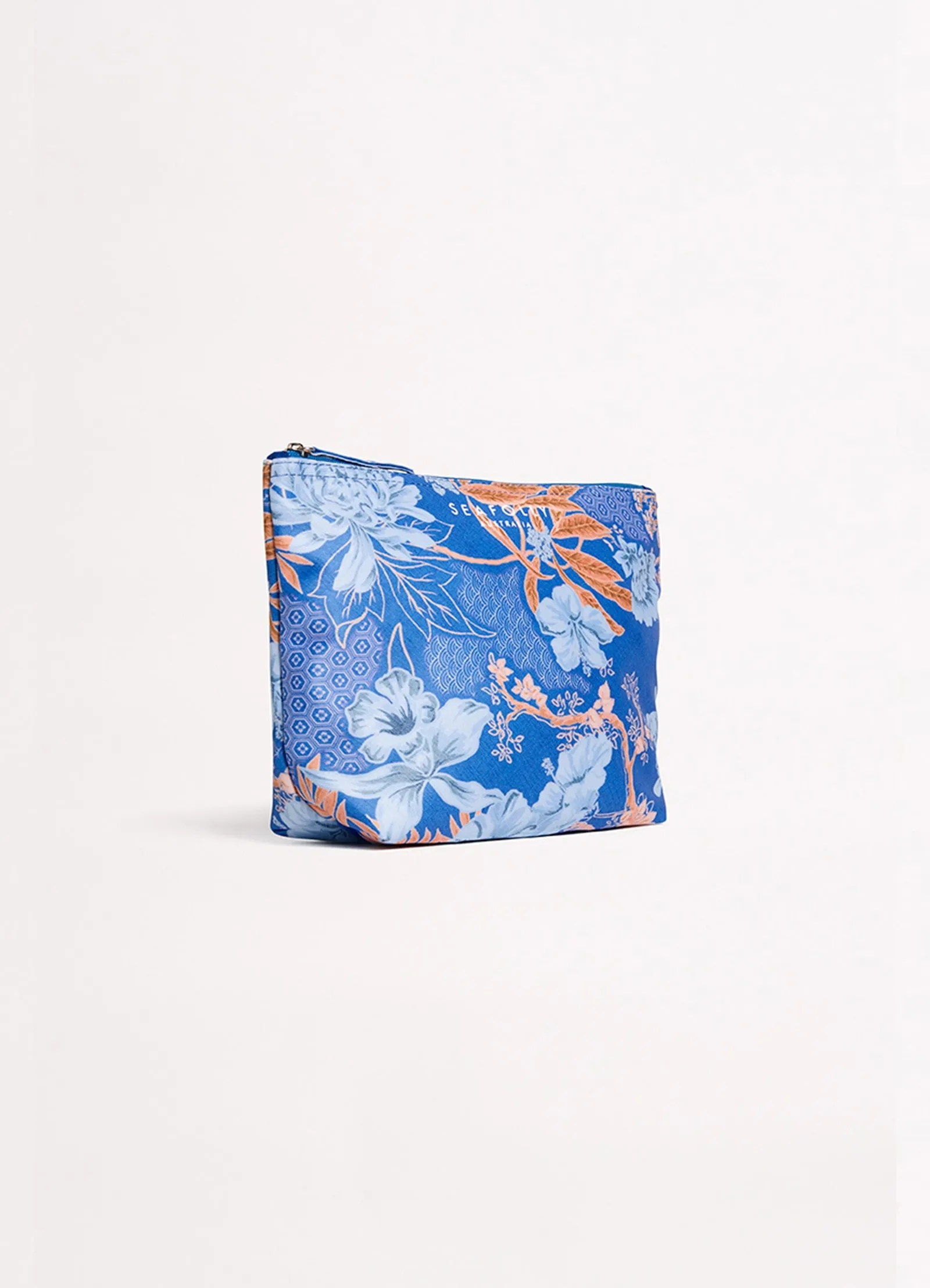 Eden Zip Pouch - Azure