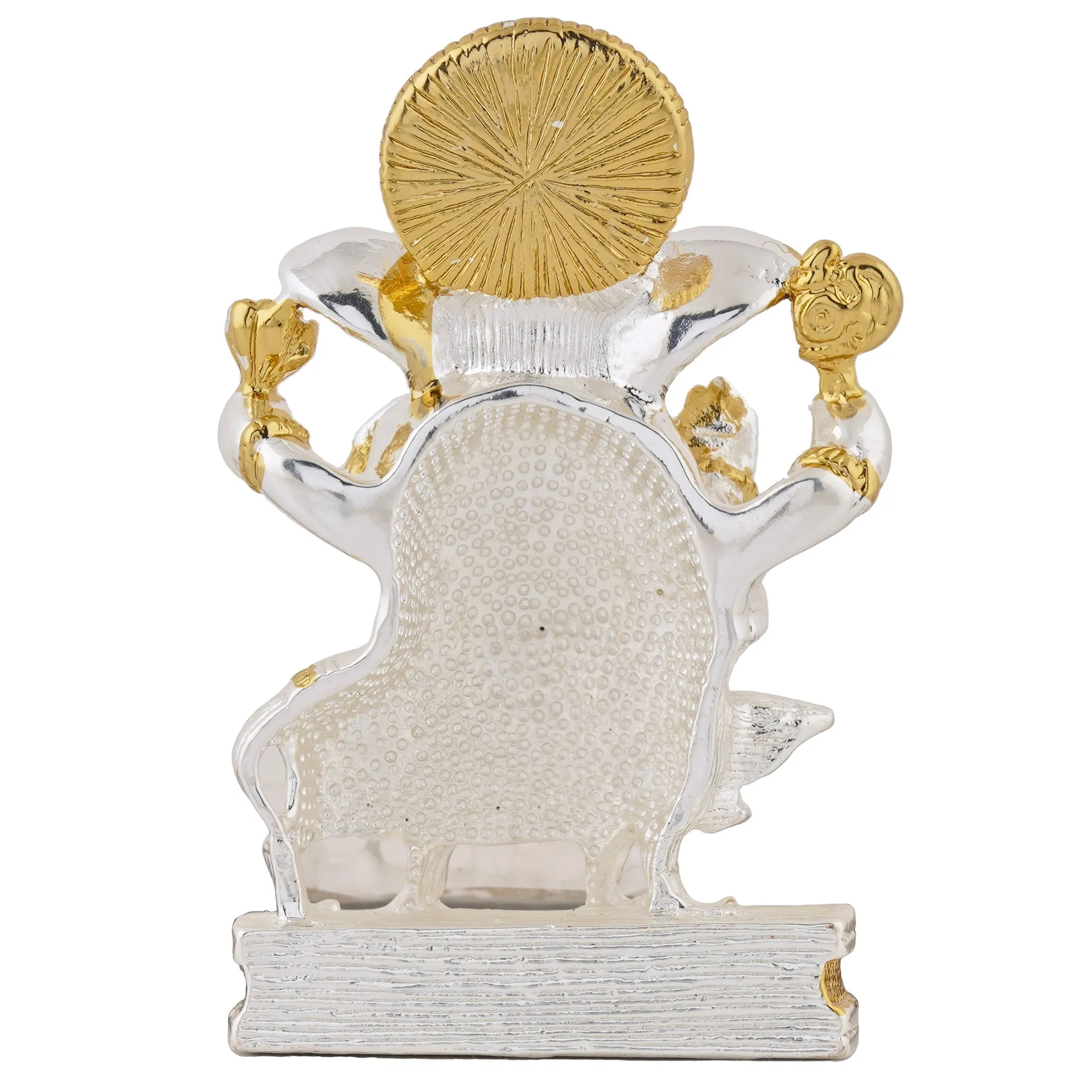 Estele Gold - Rhodium Plated Spiritual Lord Ganesh Idol