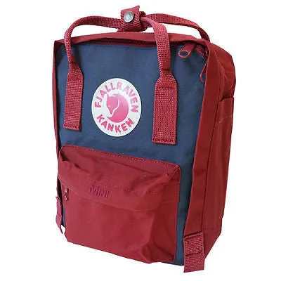 Fjallraven Kanken Mini Royal Blue-Ox Red Style F23561