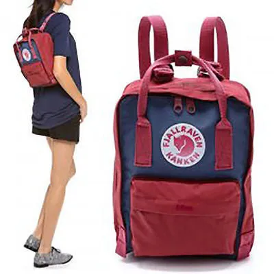 Fjallraven Kanken Mini Royal Blue-Ox Red Style F23561