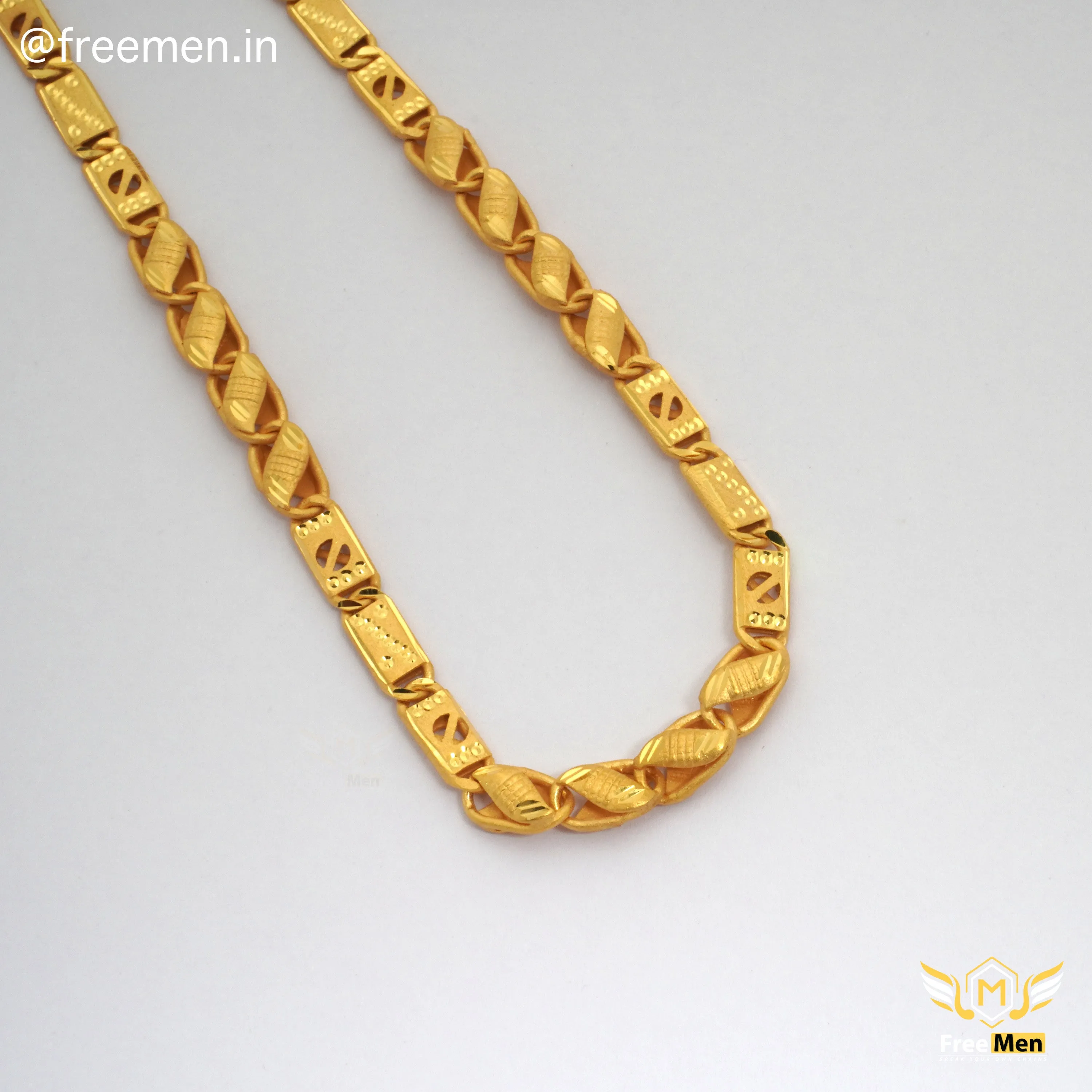 Freemen Best Lotus Nawabi chain for Men - FM188