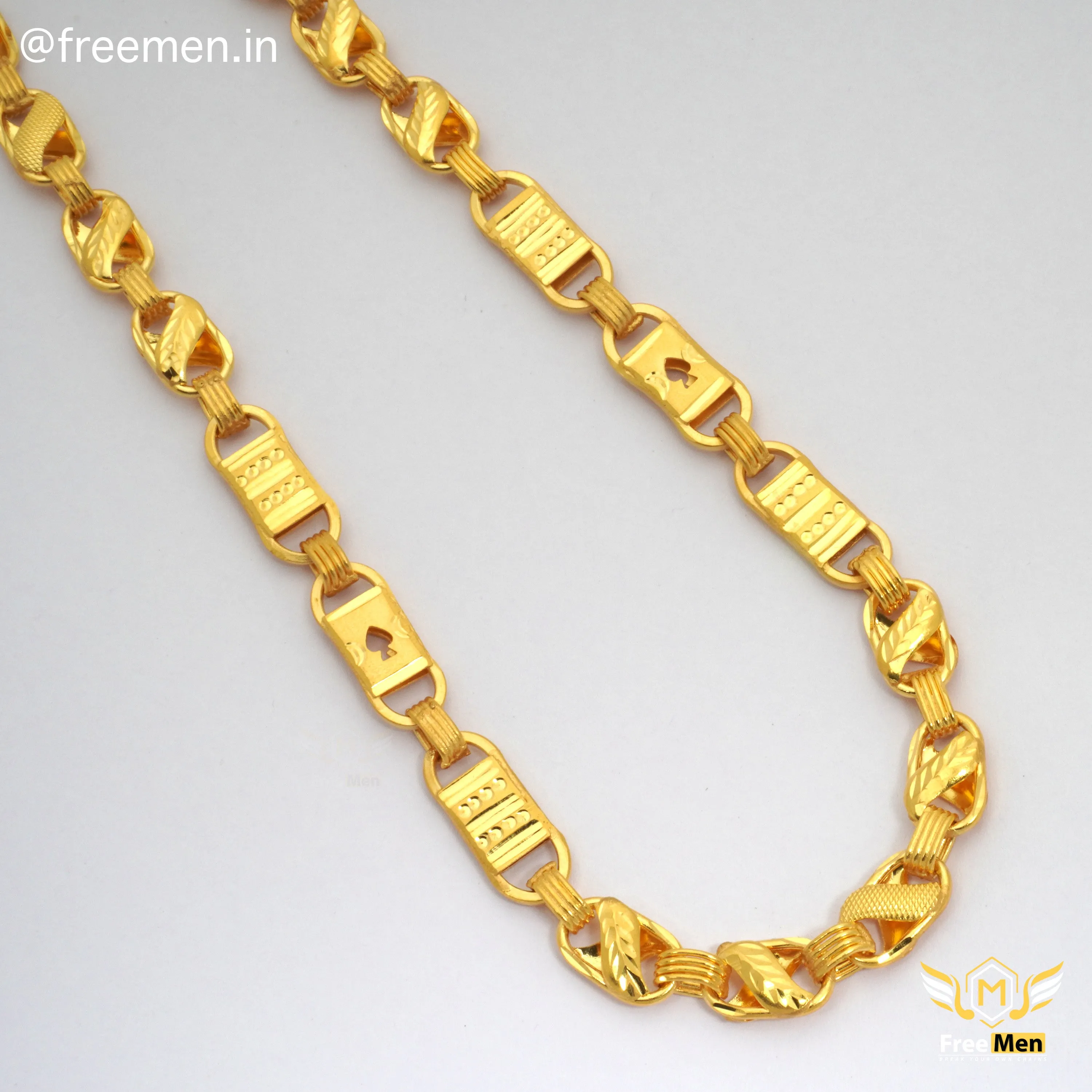 Freemen  Lotus Nawabi Delicate chain for Men - FM187