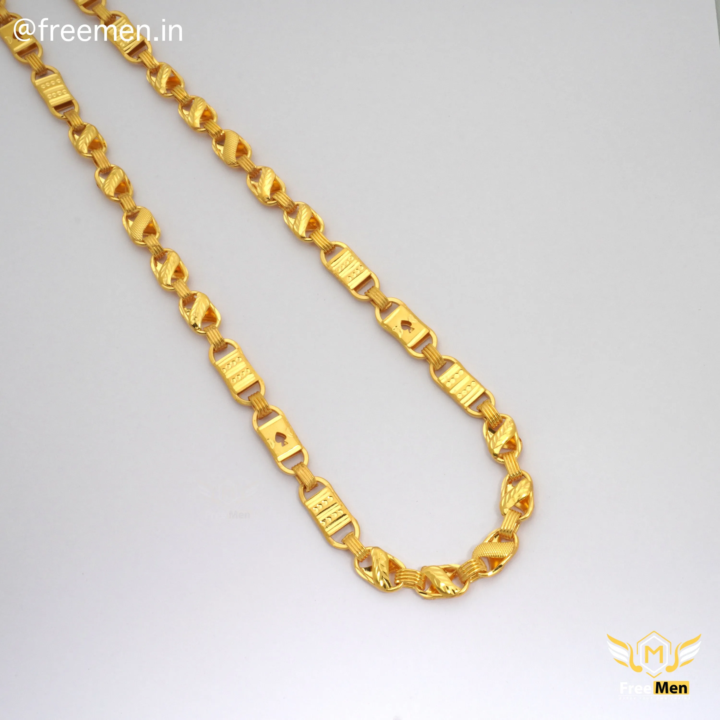 Freemen  Lotus Nawabi Delicate chain for Men - FM187