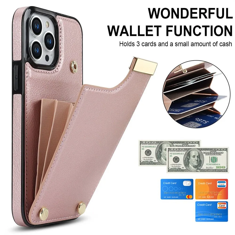 Fugo Leather iPhone Case With Multi Card and Coin Slot