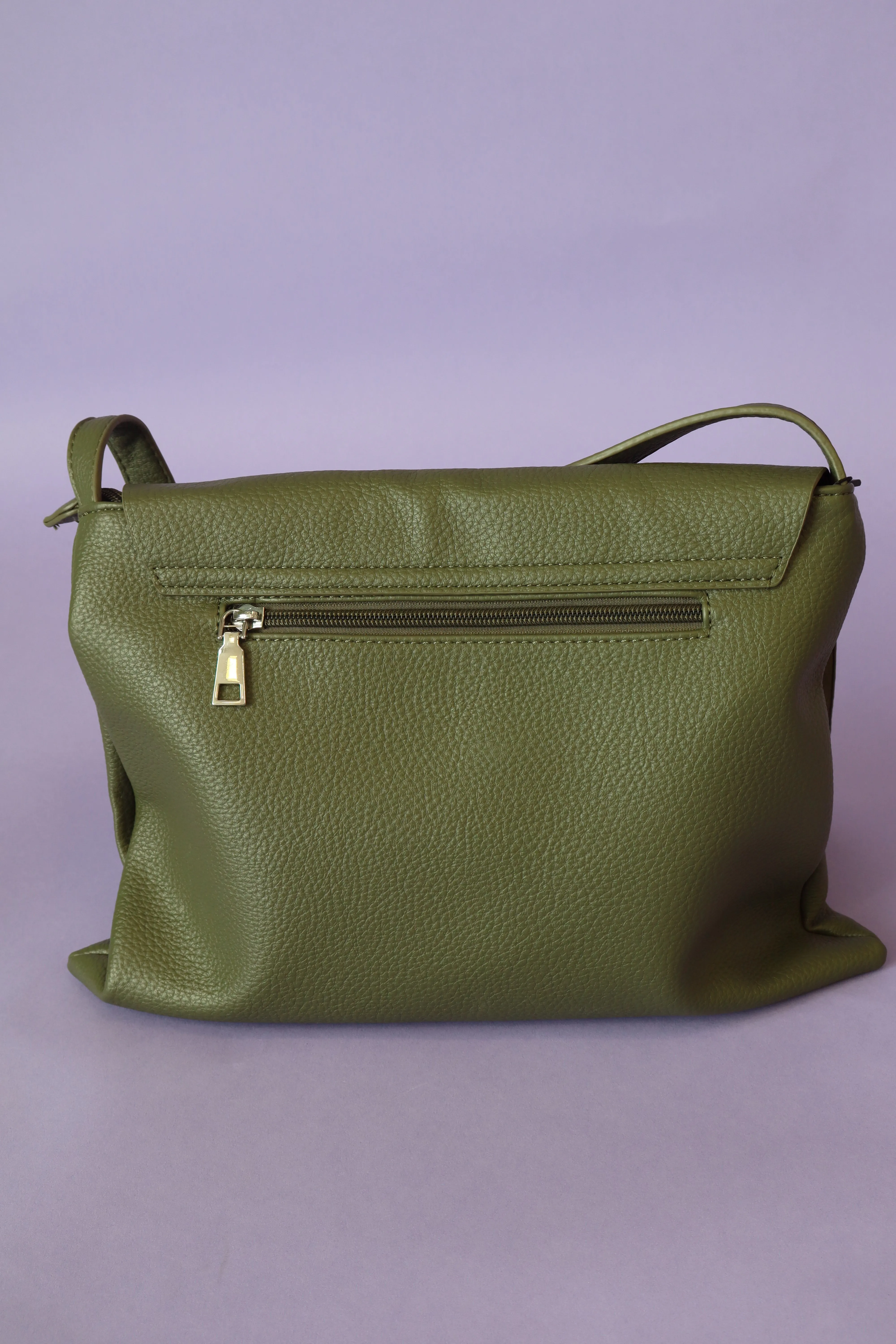 Gia Crossbody Bag in Olive Green