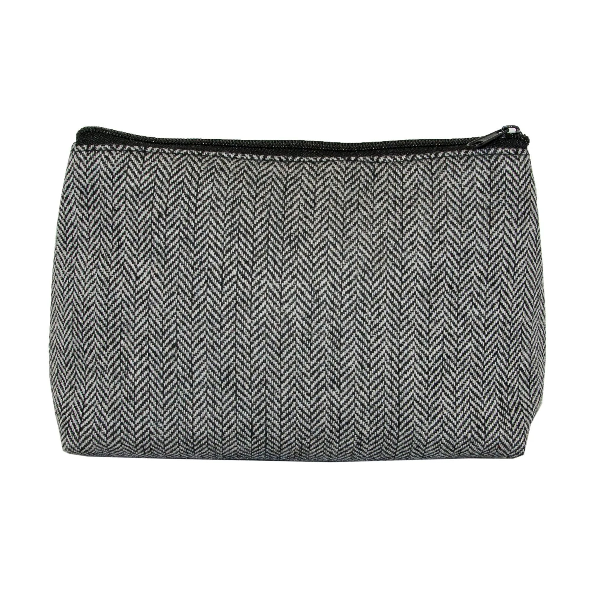 Herringbone Cosmetic Zip Pouch