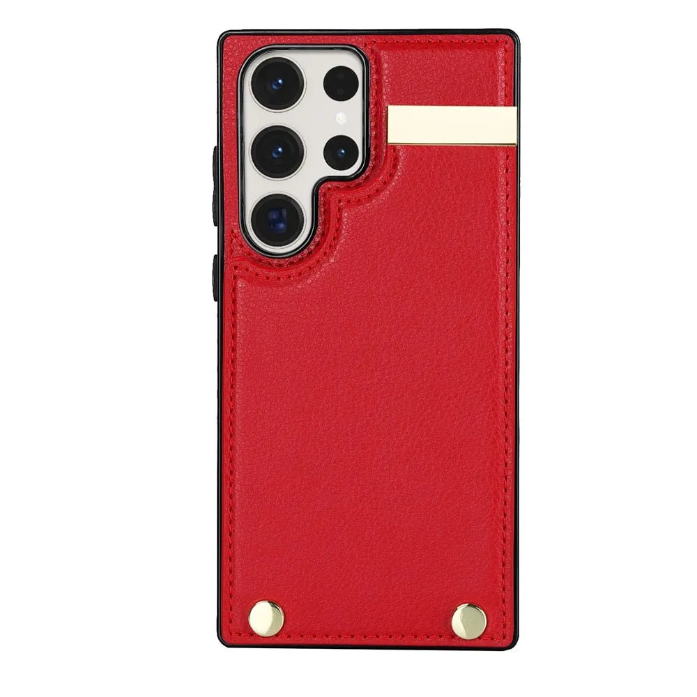 Hora Leather Case for Galaxy S-N Series With Card and Coin Slot