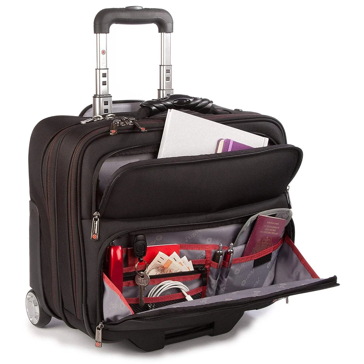 i-stay 15.6inch Laptop Tablet Business Trolley Case