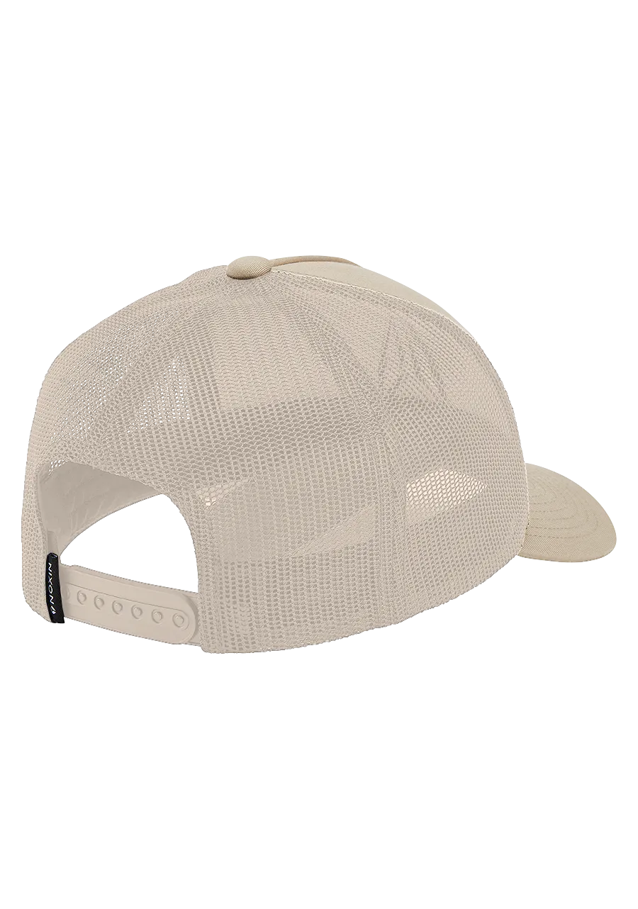 Iconed Trucker Hat - All Khaki / Black