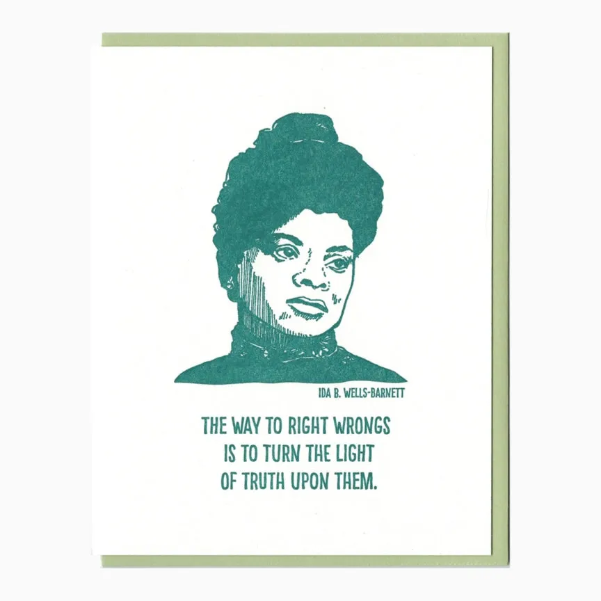 Ida B. Wells Greeting Card